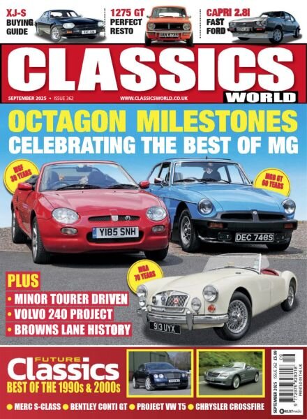 Classics World – September 2025 Cover