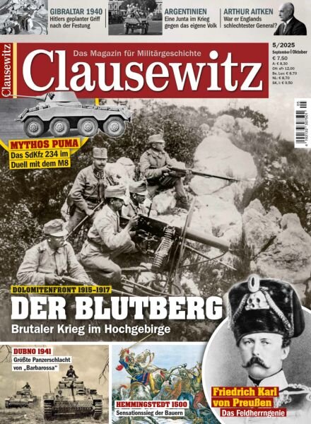 Clausewitz – September-Oktober 2025 Cover