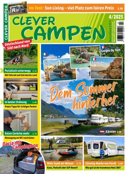 Clever Campen – August 2025 Cover