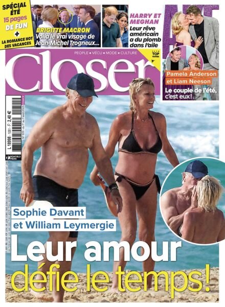 Closer France – 1 Aout 2025 Cover