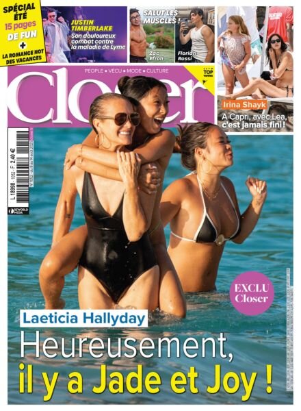 Closer France – 8 Aout 2025 Cover