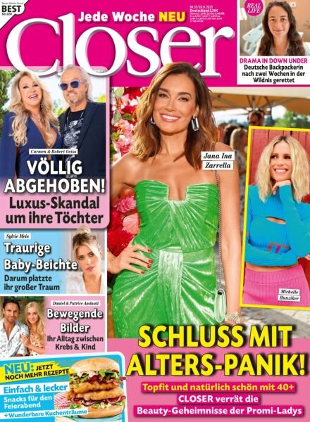 Closer Germany – 20 August 2025 Cover