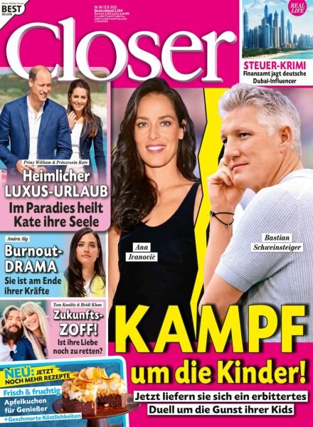 Closer Germany – 27 August 2025 Cover