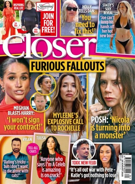 Closer UK – 23 August 2025 Cover