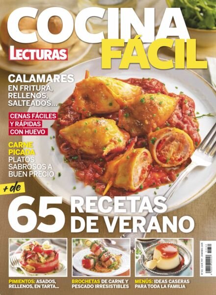 Cocina Facil Espana – 1 Agosto 2025 Cover