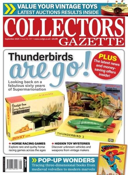 Collectors Gazette – September 2025 Cover