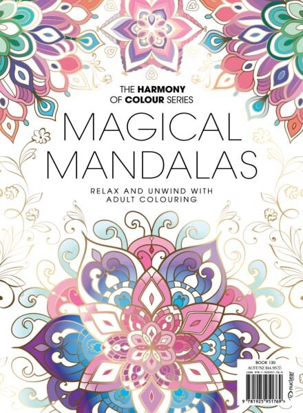 Colouring Book – Magical Mandalas 2025 Cover