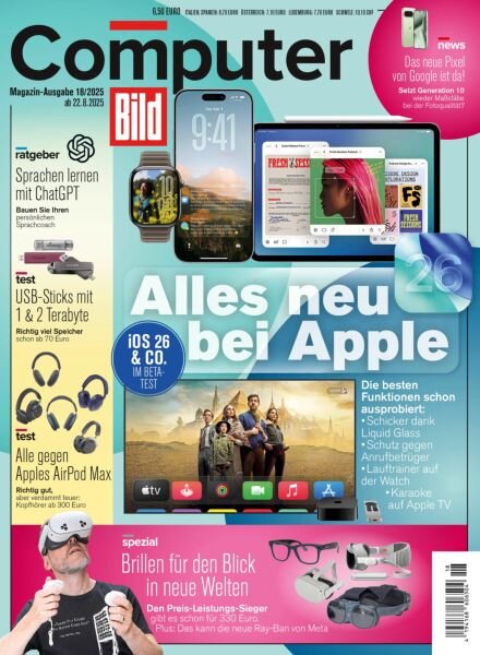 Computer Bild Germany – 22 August 2025 Cover
