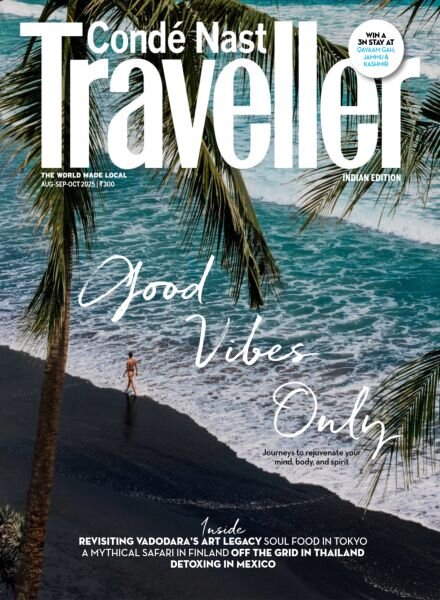 Conde Nast Traveller India – August-September-October 2025 Cover
