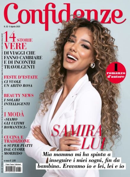 Confidenze – 5 Agosto 2025 Cover