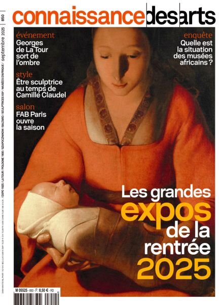 Connaissance des Arts – Septembre 2025 Cover