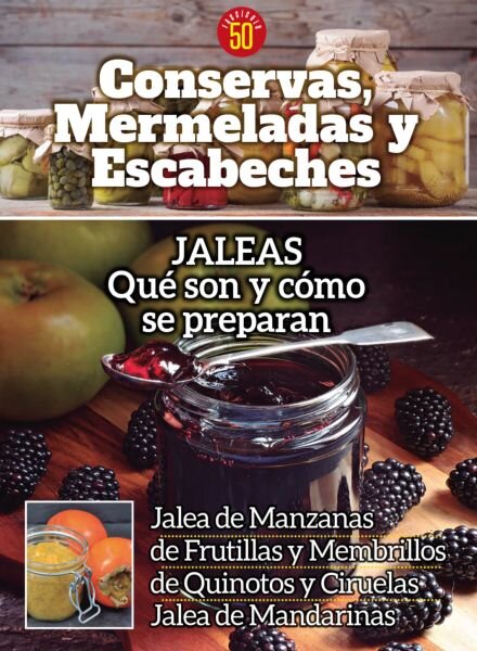 Conservas mermeladas y escabeches – Agosto 2025 Cover