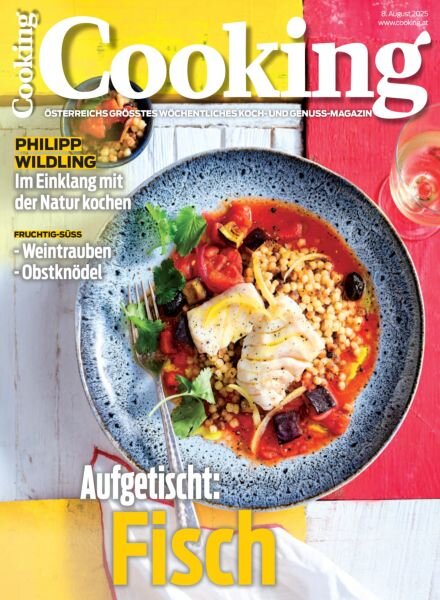 Cooking Austria – 8 August 2025 Cover