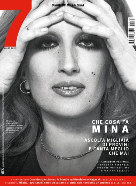 Corriere della Sera Sette – 1 Agosto 2025 Cover