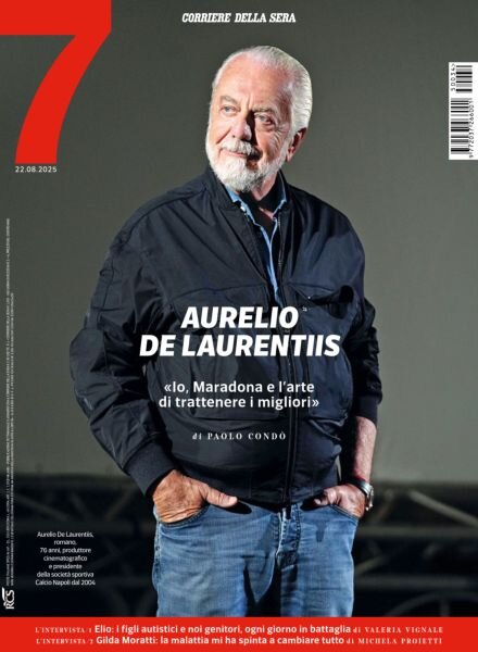 Corriere della Sera Sette – 22 Agosto 2025 Cover