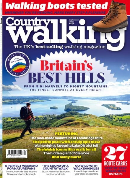 Country Walking – September 2025 Cover