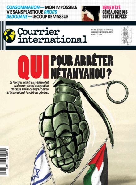 Courrier International – 14 Aout 2025 Cover