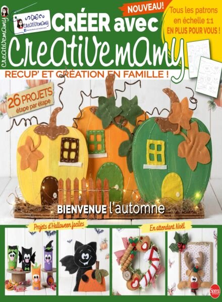 Creer avec Creative Mamy – Septembre-Octobre 2025 Cover