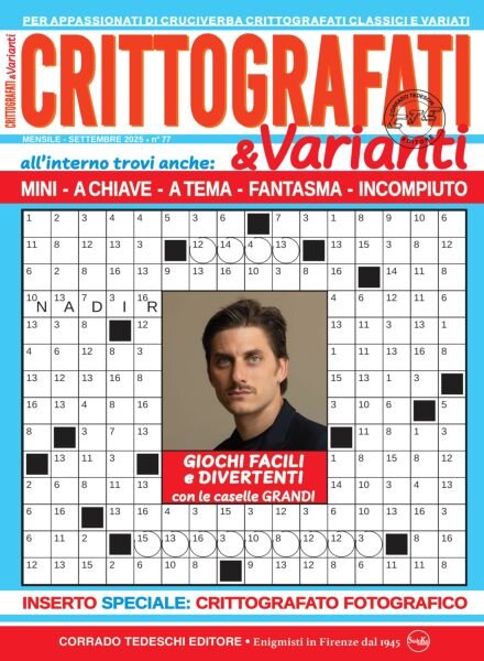 Crittografati & Varianti – Settembre 2025 Cover