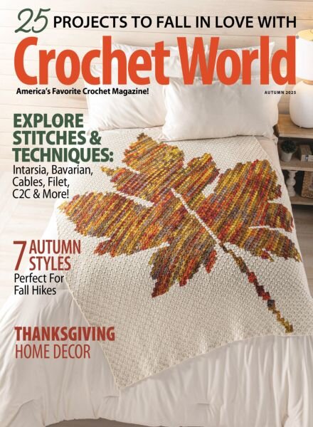 Crochet World – Autumn 2025 Cover