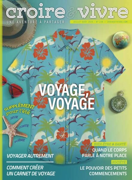 Croire & Vivre – Juillet-Aout 2025 Cover