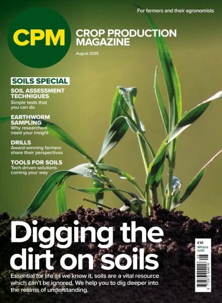 Crop Production Magazine – August 2025 Cover