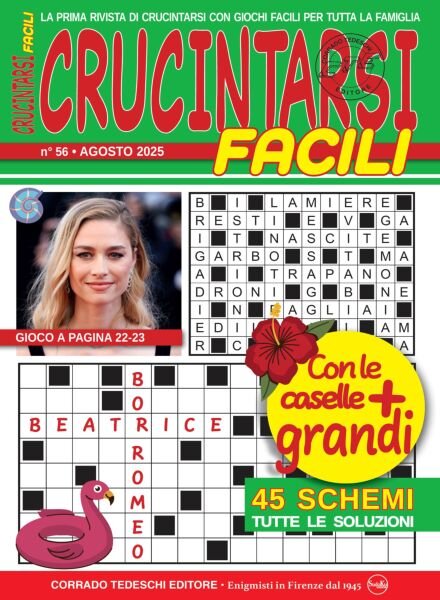 Crucintarsi Facili – Agosto 2025 Cover