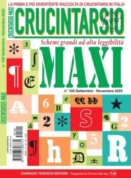 Crucintarsio – Agosto 2025