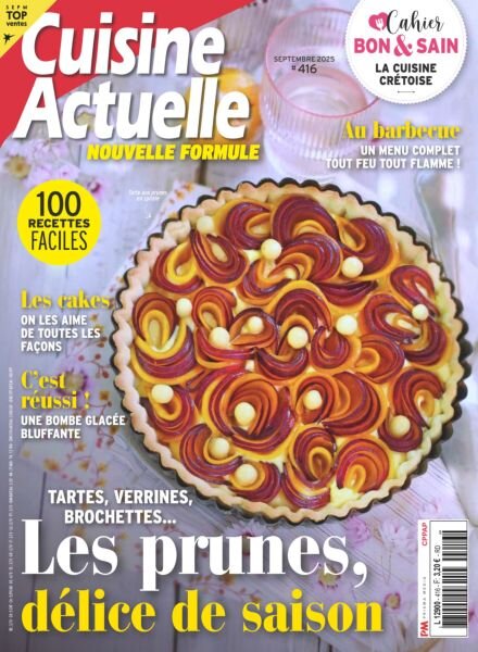 Cuisine Actuelle – Septembre 2025 Cover