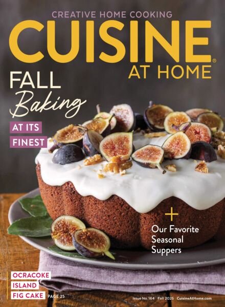 Cuisine at Home – Fall 2025 Cover