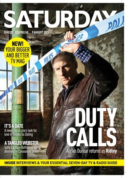 Daily Express Saturday Magazine – 9 August 2025 Cover