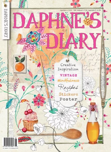 Daphne’s Diary English Edition – August 2025 Cover