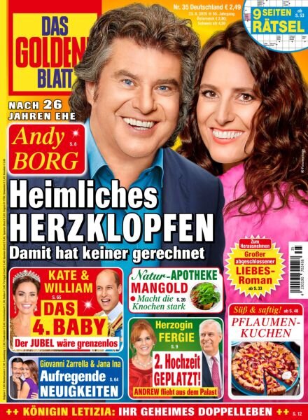 Das Goldene Blatt – 23 August 2025 Cover