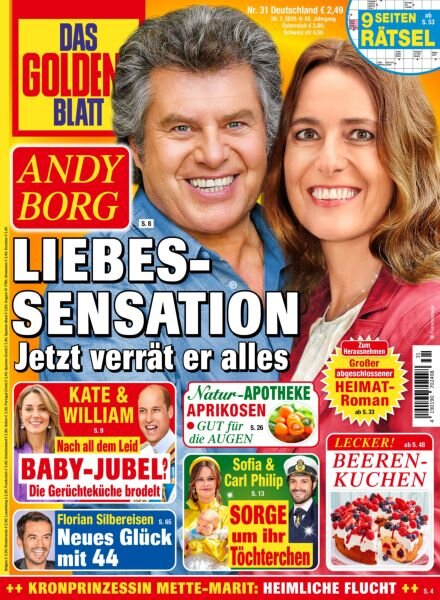 Das Goldene Blatt – 26 Juli 2025 Cover