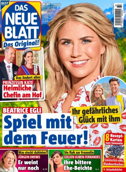 Das Neue Blatt – 6 August 2025 Cover