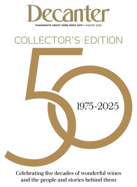Decanter UK – August 2025 Cover