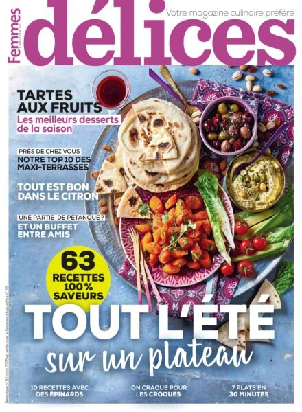 Delices de Femmes d’Aujourd’hui – Aout 2025 Cover