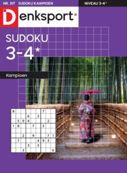 Denksport Sudoku 3-4 kampioen – 7 Augustus 2025