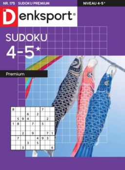 Denksport Sudoku 4-5 premium – 31 Juli 2025