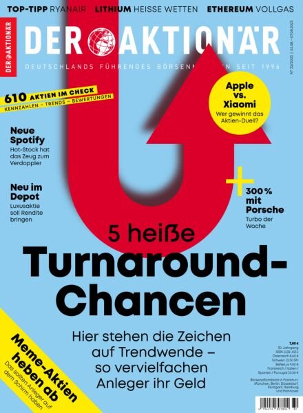 Der Aktionar – 01 August 2025 Cover