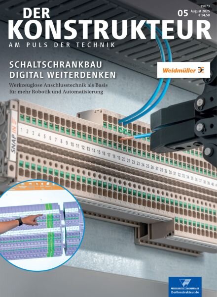 Der Konstrukteur – August 2025 Cover