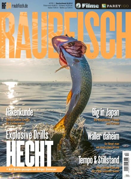 Der Raubfisch – Juli-August 2025 Cover