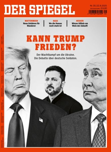 Der Spiegel – 22 August 2025 Cover