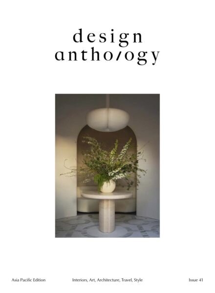 Design Anthology Asia Pacific Edition – Issue 41 2025 Cover