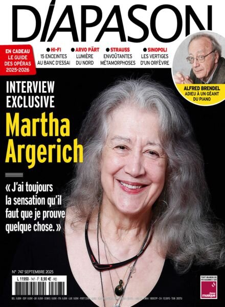 Diapason – Septembre 2025 Cover