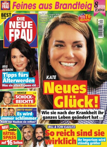Die Neue Frau – 13 August 2025 Cover