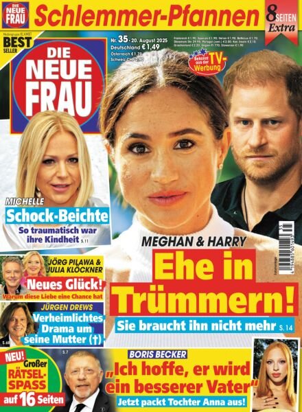 Die Neue Frau – 20 August 2025 Cover