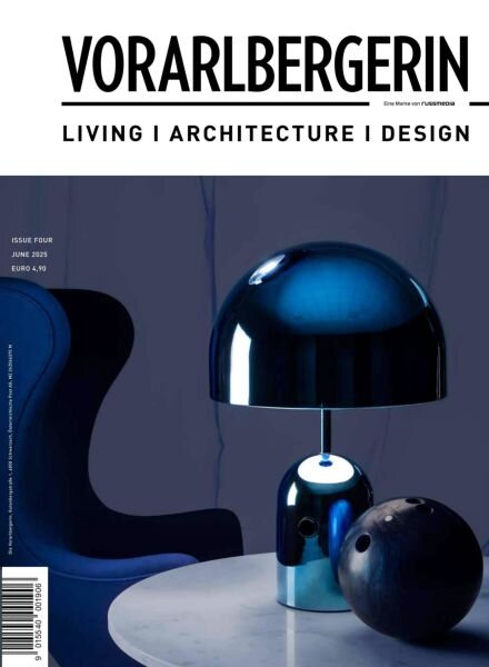 Die Vorarlbergerin Living Architecture und Design – Nr 4 Juni 2025 Cover