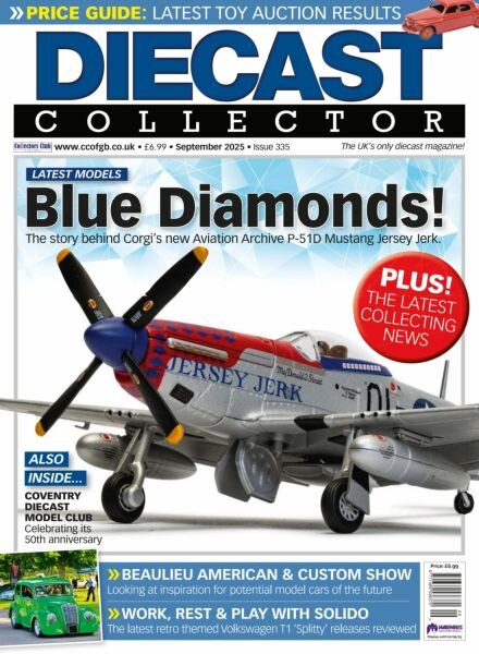 Diecast Collector – September 2025 Cover