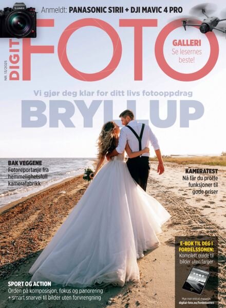 Digital Foto Norge – August 2025 Cover